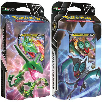 Pokémon - Pokemon - Deck Combat V - Kit Initiation - Rayquaza-V / Bruyverne-V (2 Decks)