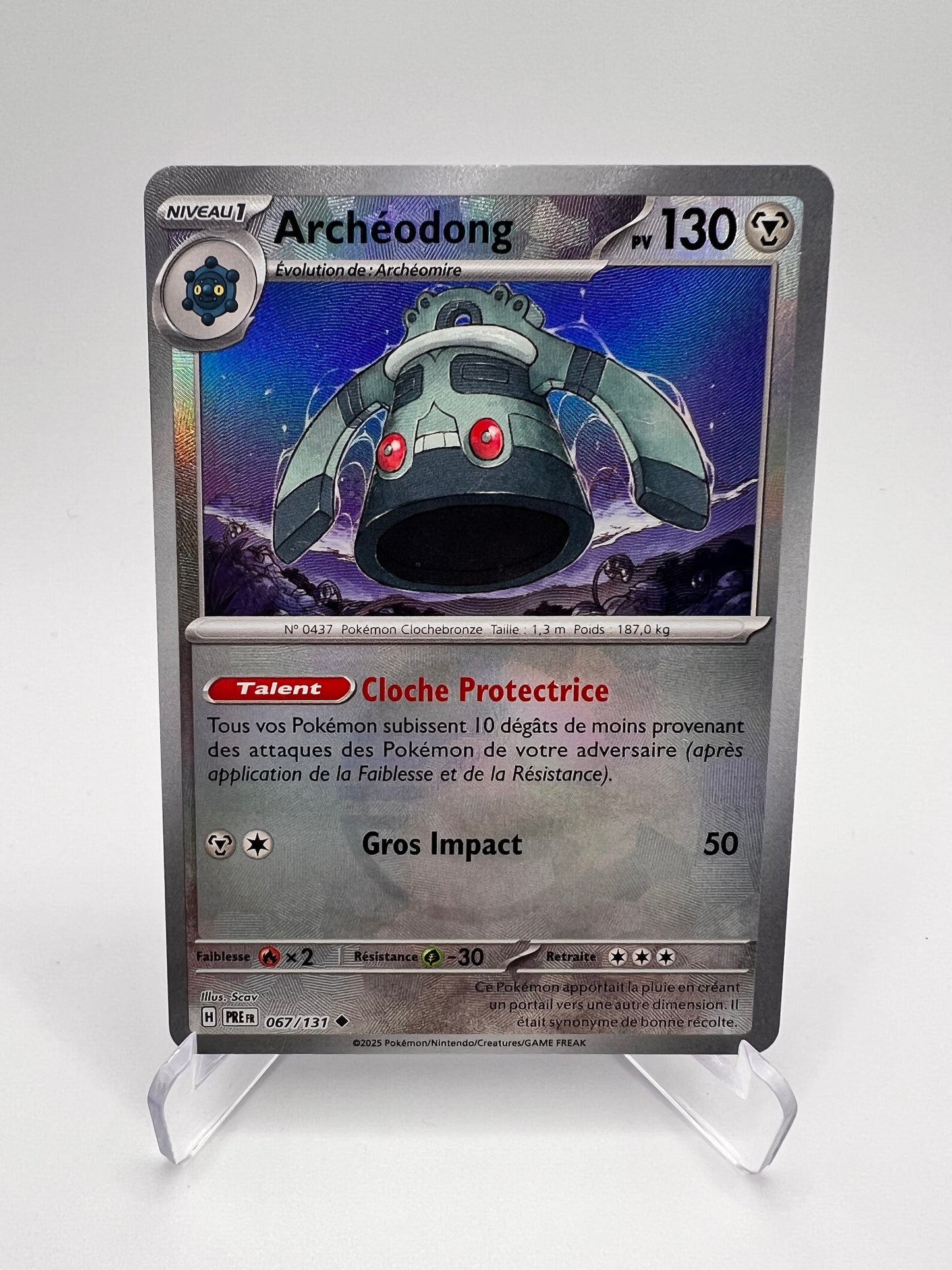 Archéodong 067/131 Pokéball Pikadi Collect