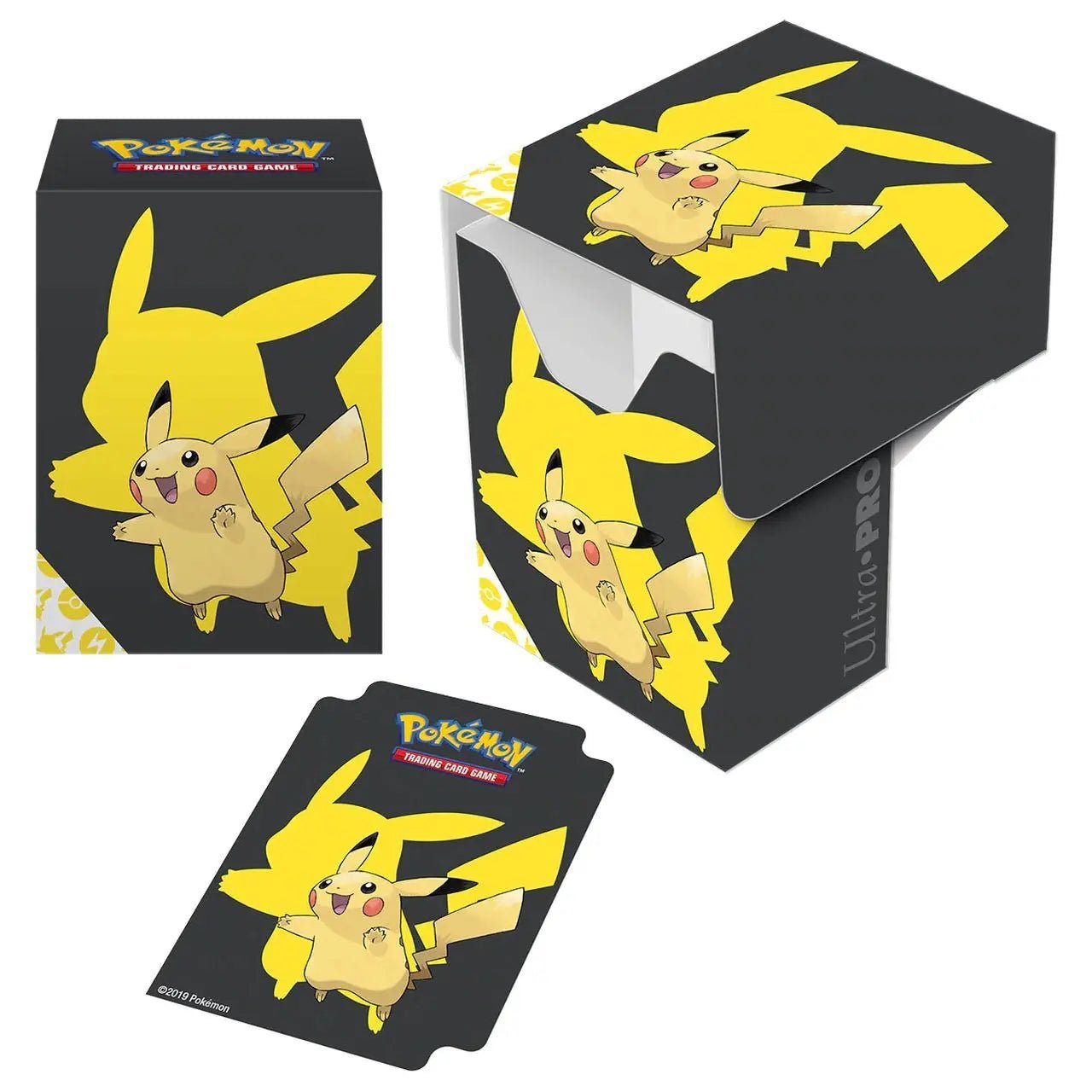 Boîte de Deck Pokémon Ultra Pro - Pikachu (80+ Cartes) | Protection Premium - Pikadi Collect