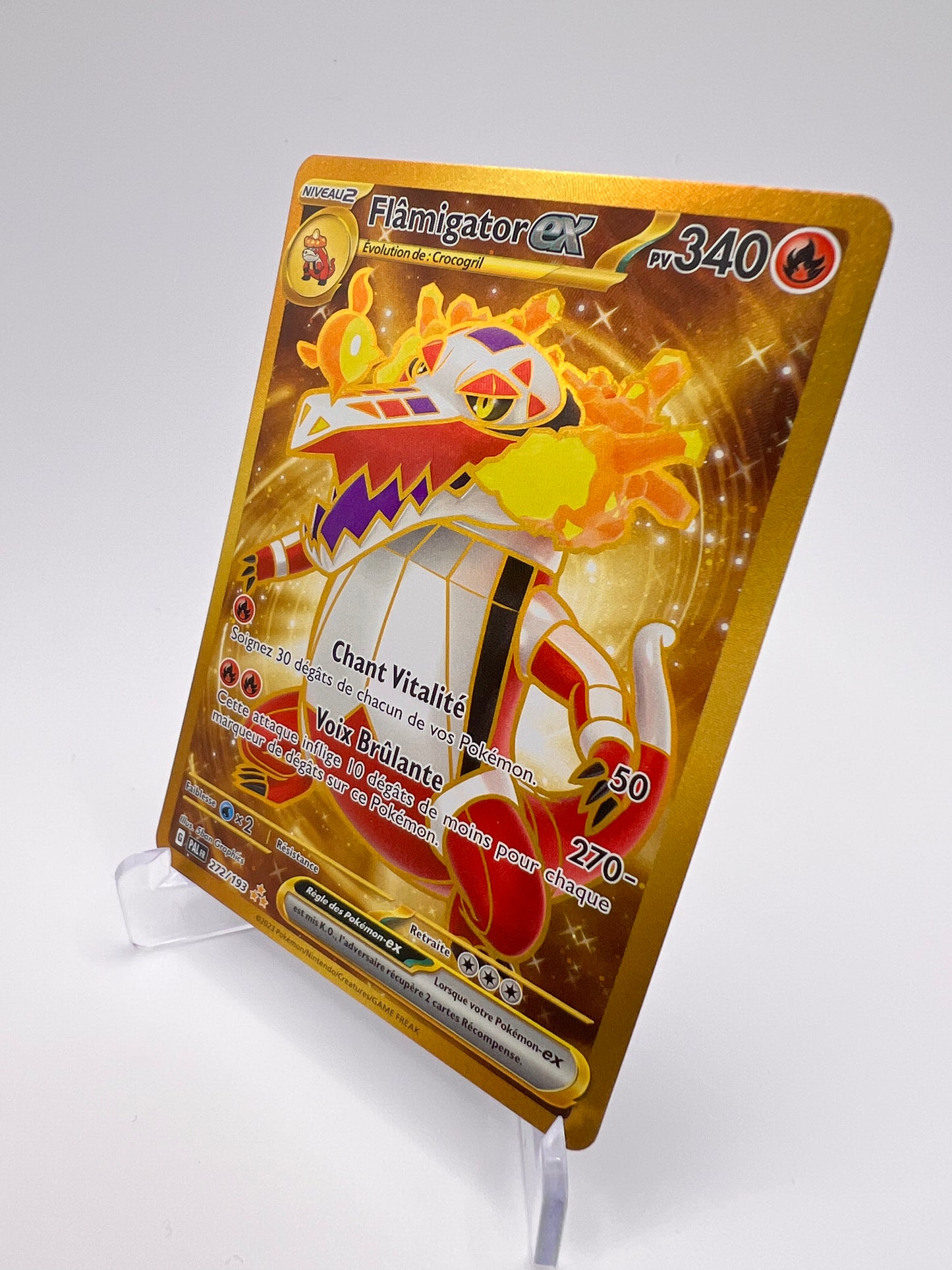 Flamigator Ex 272/193 Pikadi Collect