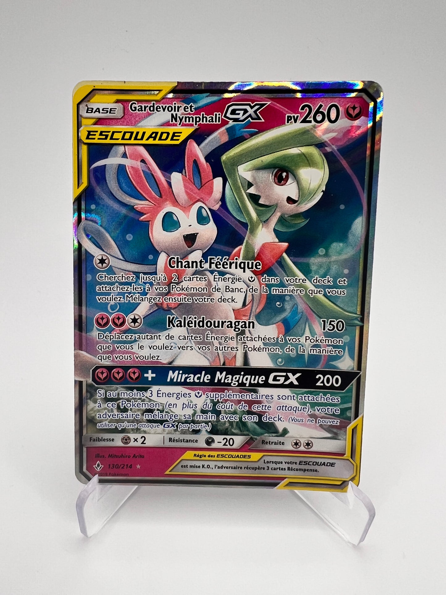 Gardevoir et Nymphali GX 130/214 Pikadi Collect