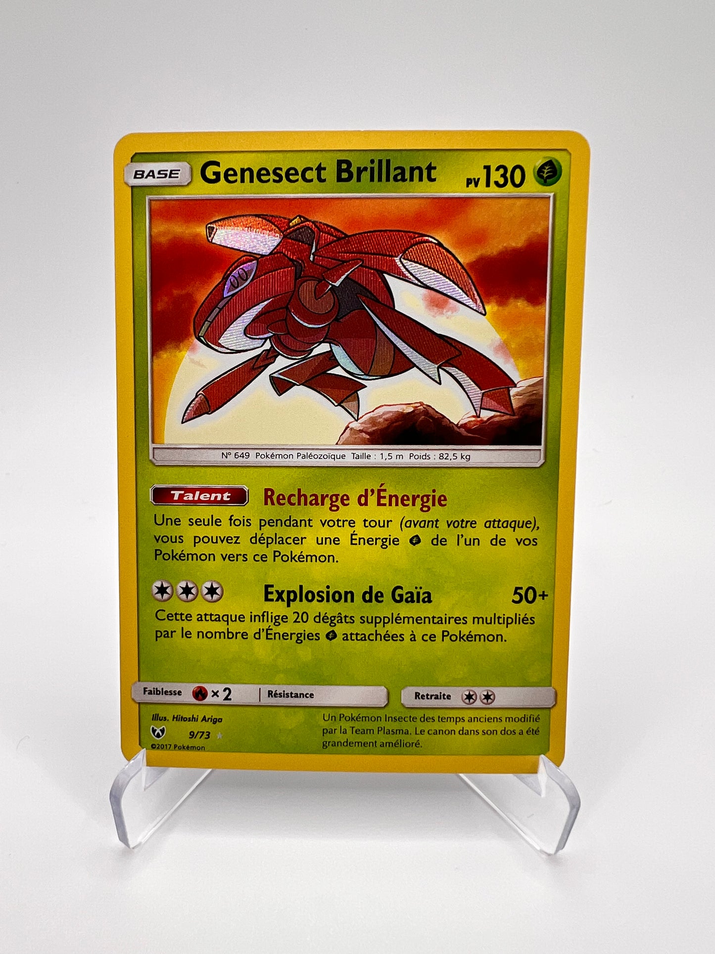Genesect Brillant 9/73 Pikadi Collect