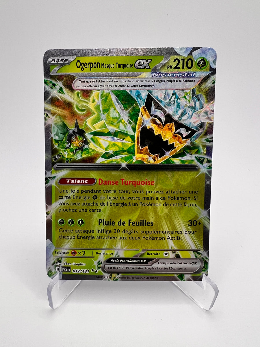 Ogerpon Masque Turquoise Ex 012/131