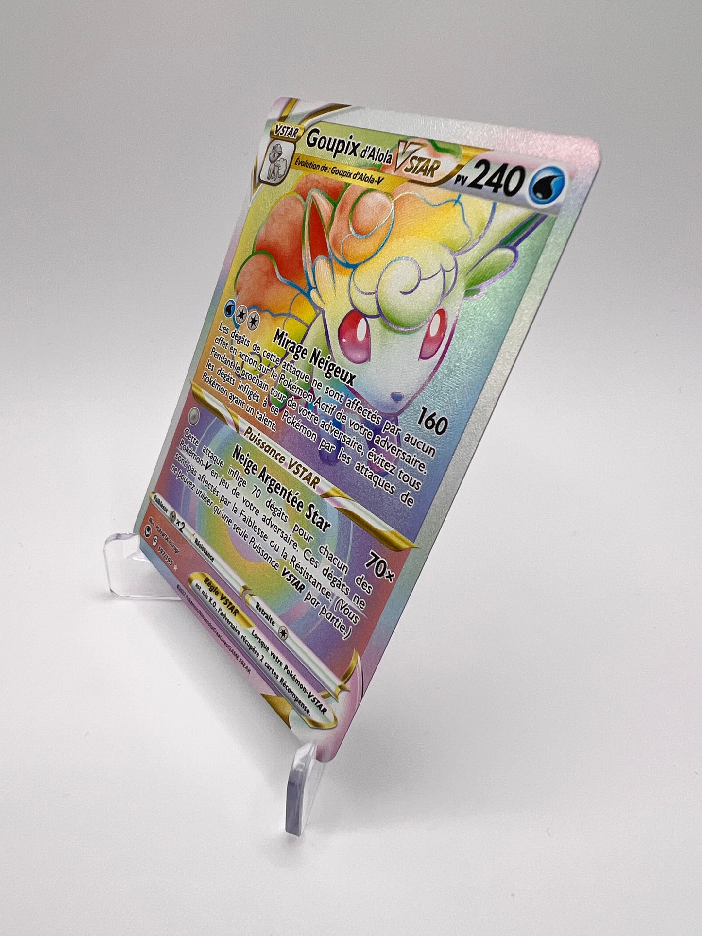 Goupix d'Alola Vstar 197/195