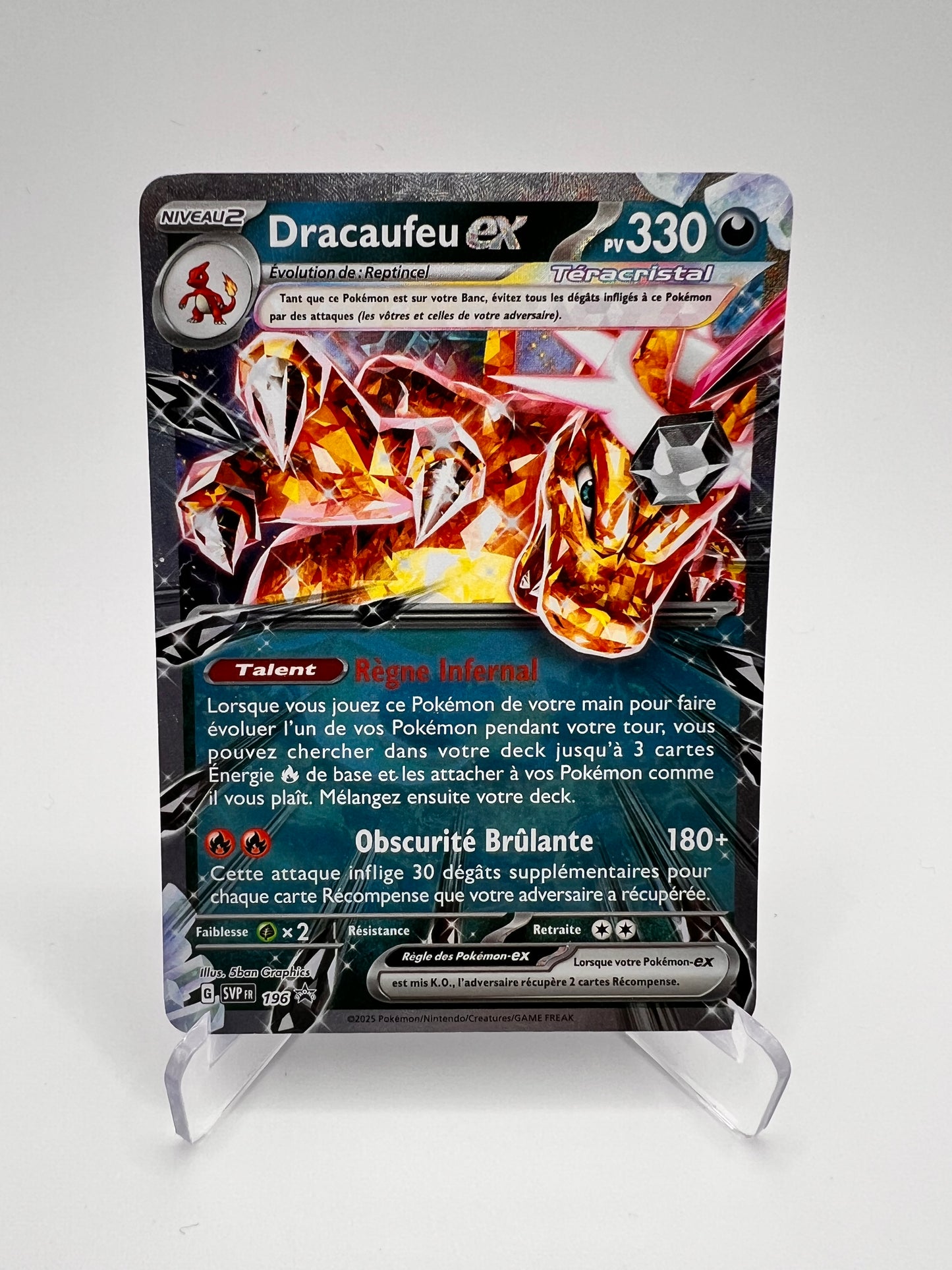 Dracaufeu Ex 196