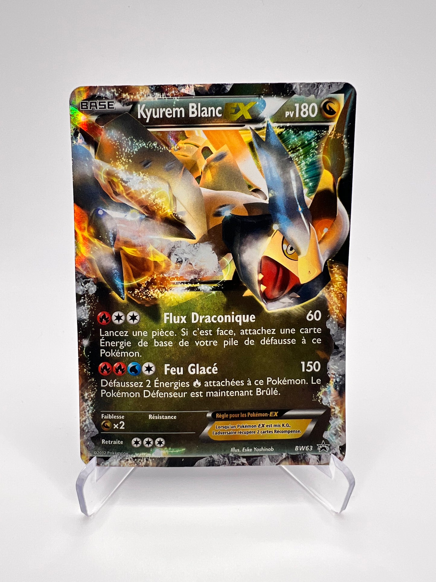 Kyurem Blanc Ex BW63 Pikadi Collect