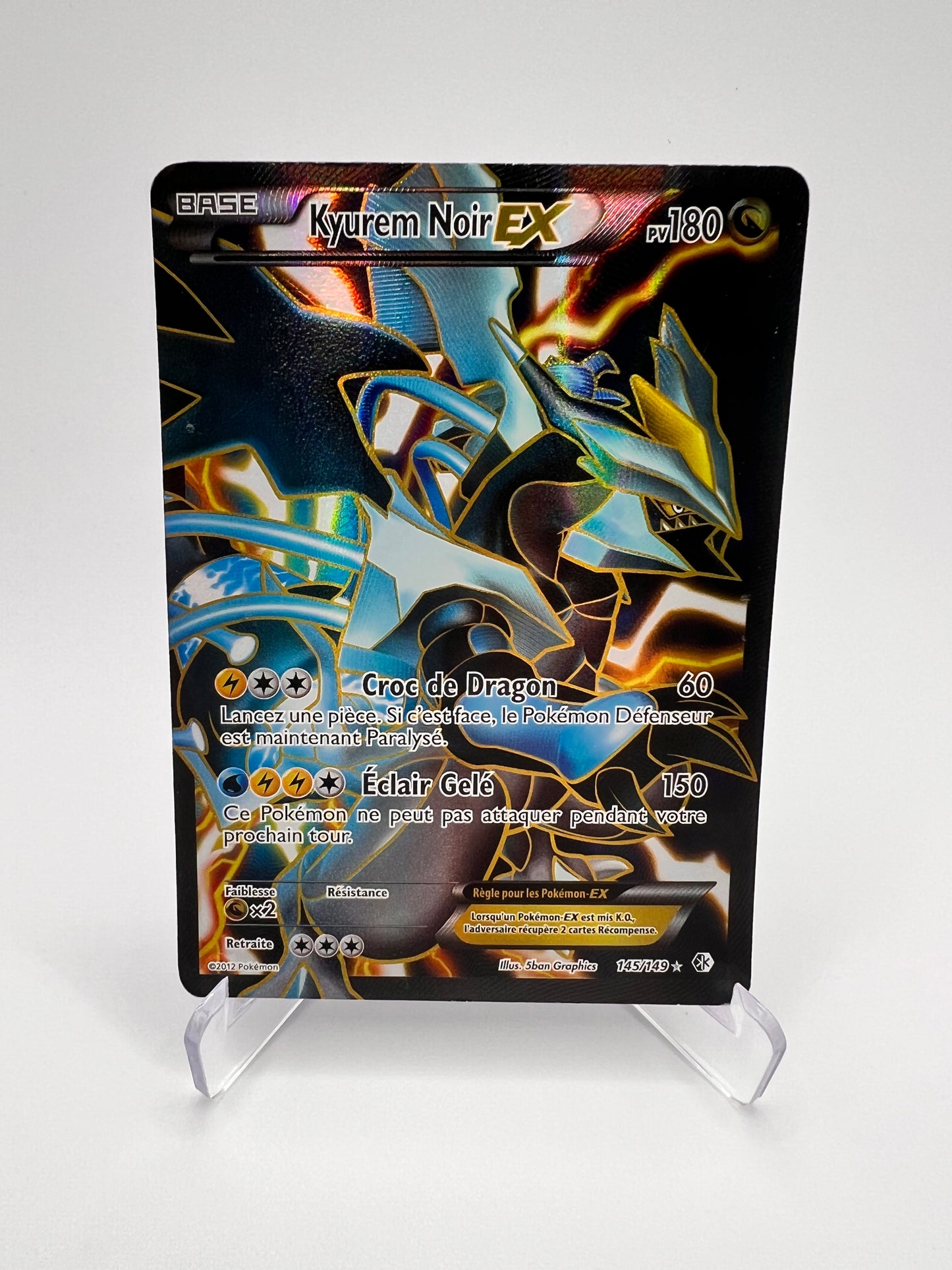 Kyurem Noir Ex 145/149 Pikadi Collect