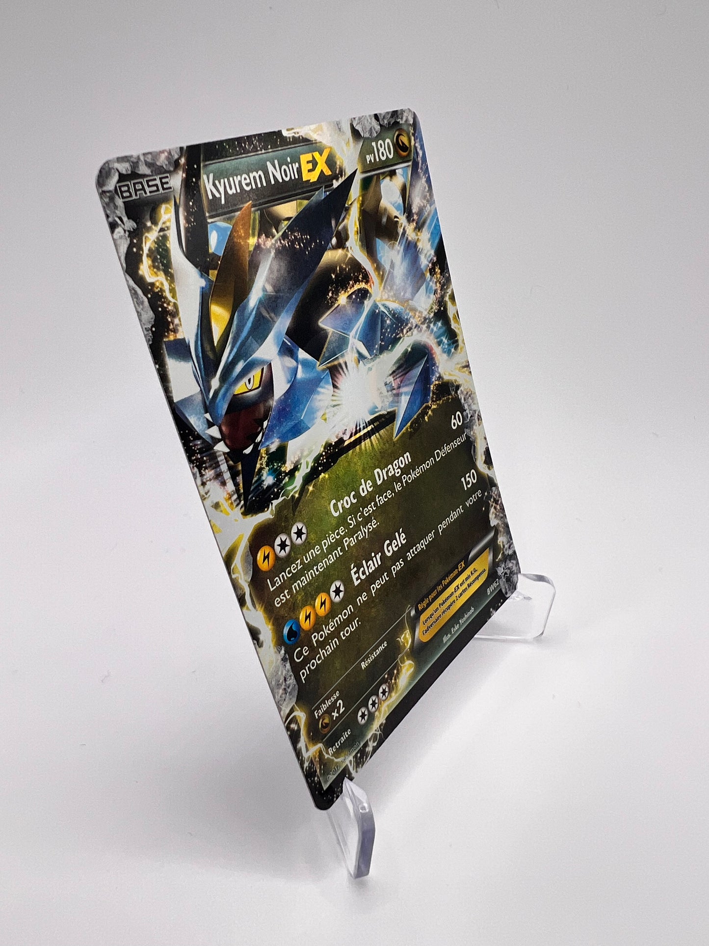 Kyurem Noir Ex BW62 Pikadi Collect