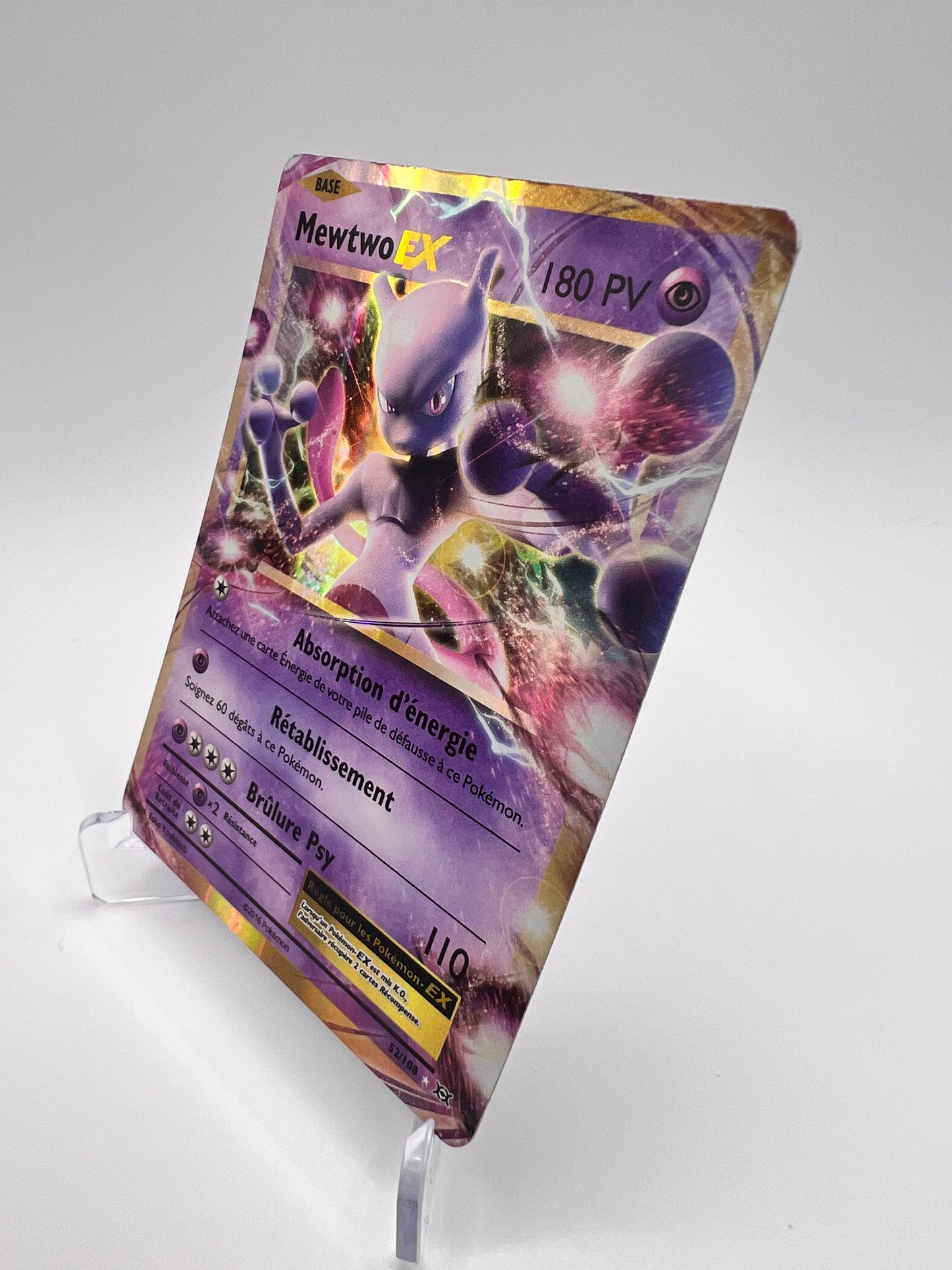 Mewtwo Ex 52/108 Pikadi Collect
