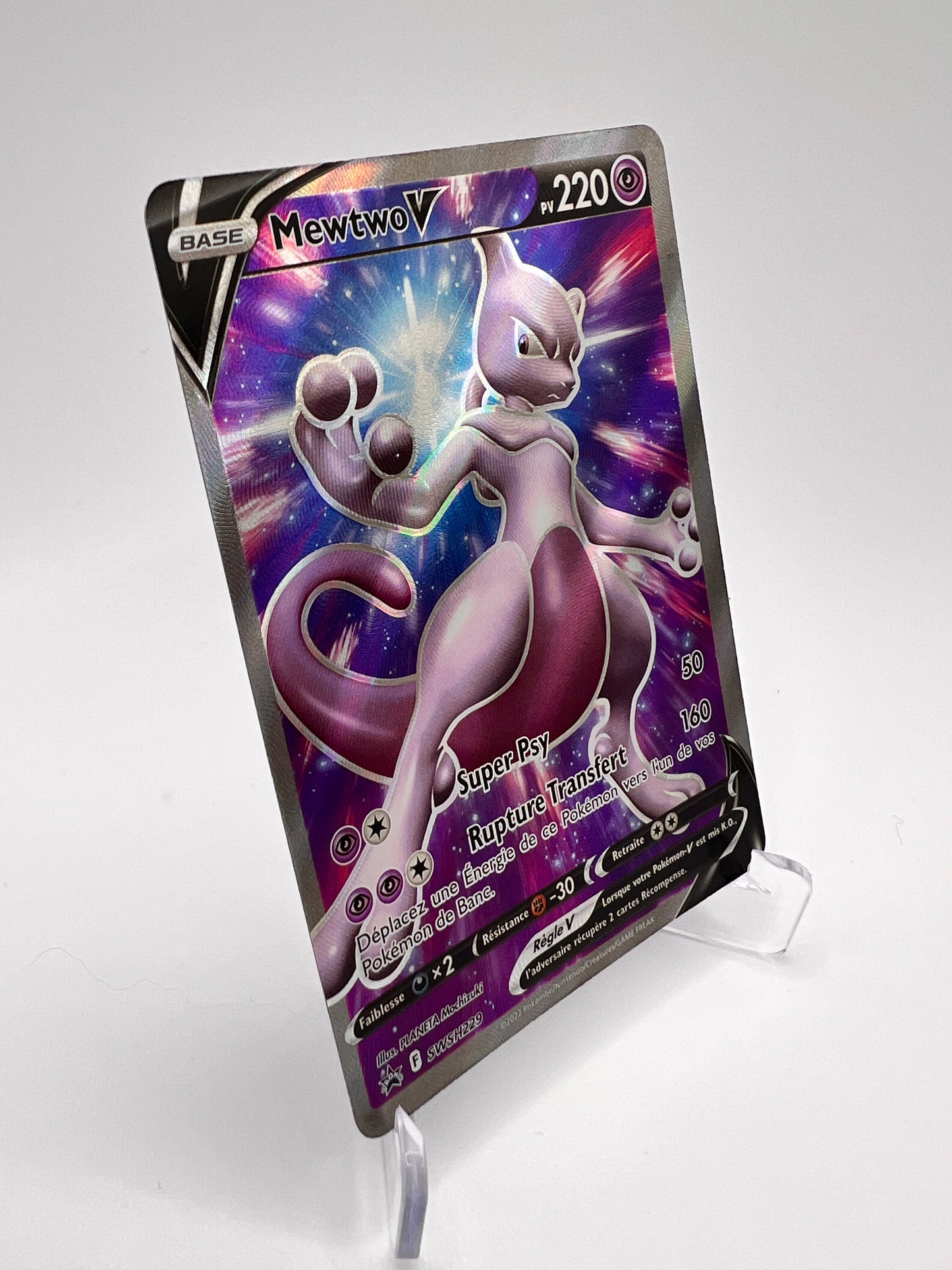 Mewtwo V SWSH229 Pikadi Collect