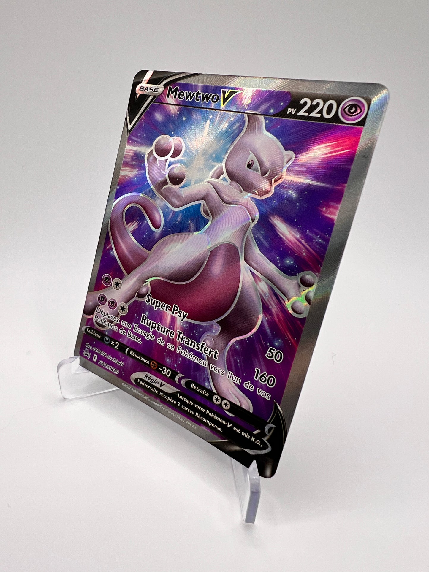 Mewtwo V SWSH229 Pikadi Collect