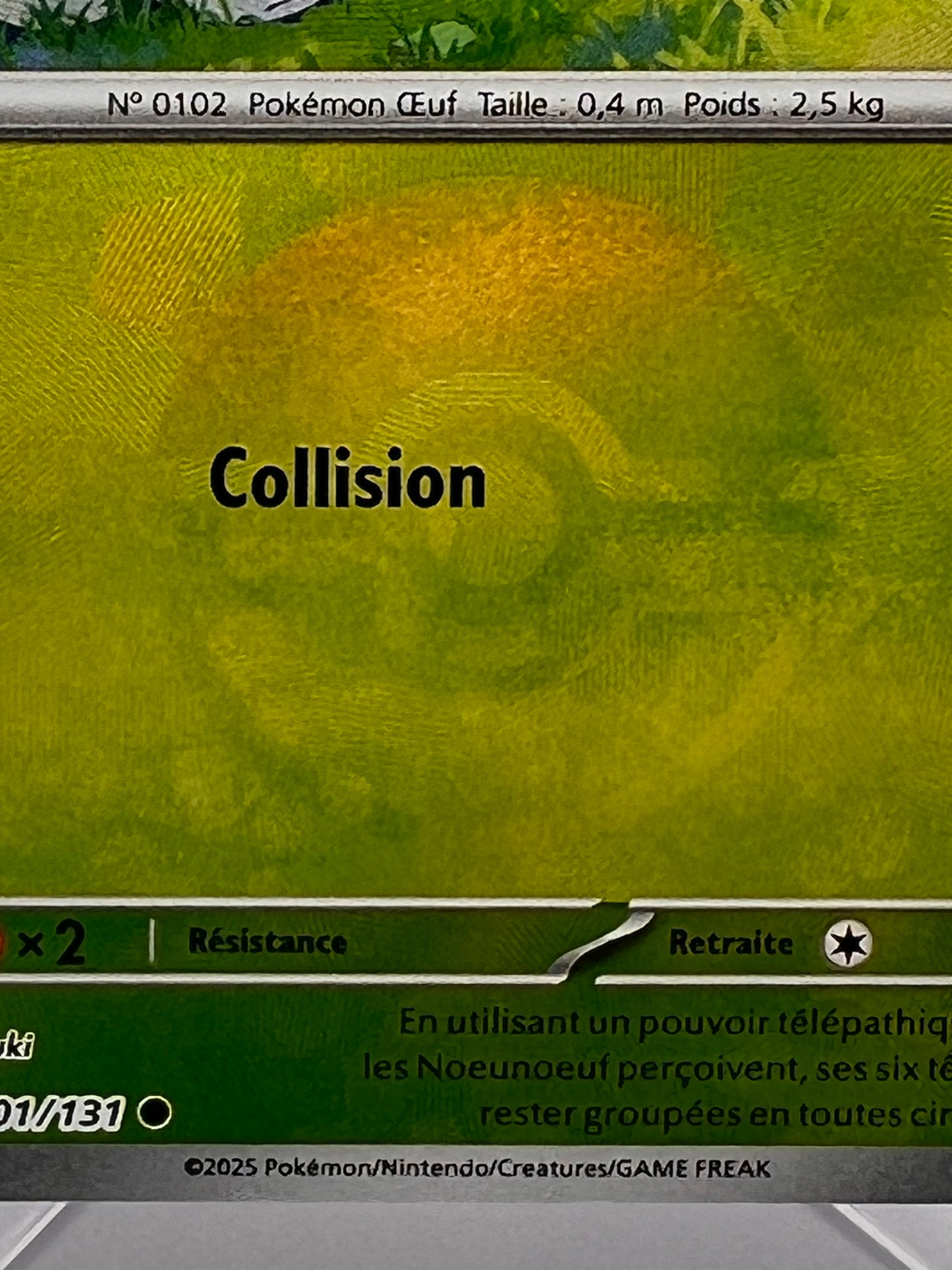 Noeunoeuf 001/131 Pikadi Collect