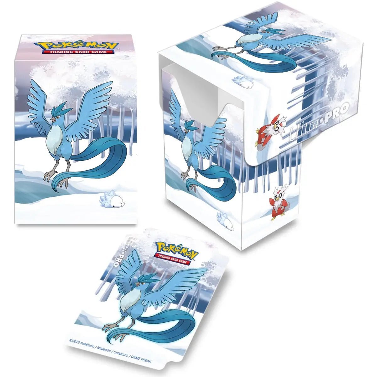 Pokémon - Ultra Pro - Deck Box - 80+ - Forêt d’Hiver 🎴❄️ - Pikadi Collect