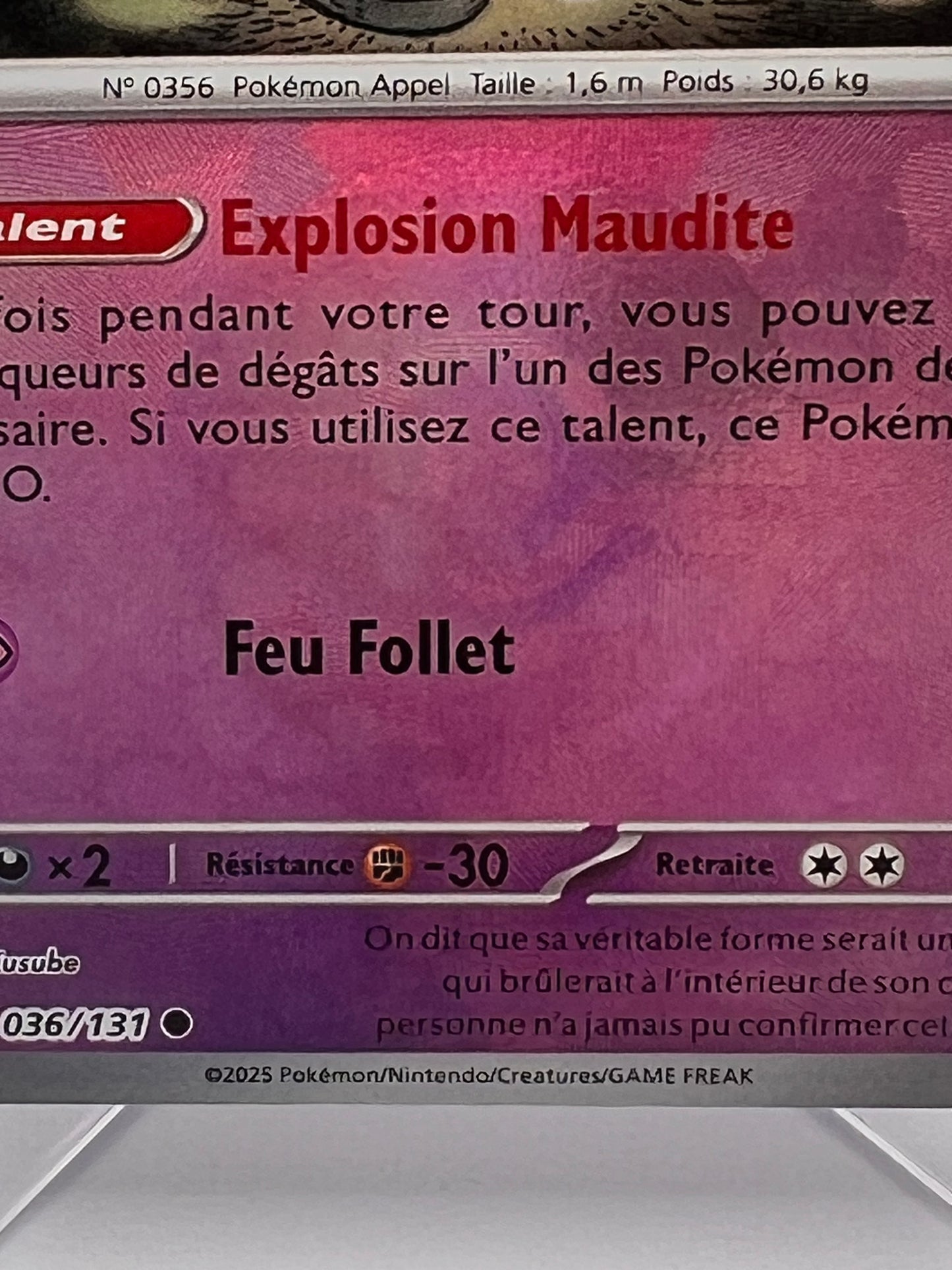 Téraclope 036/131 (Pokeball) Pikadi Collect