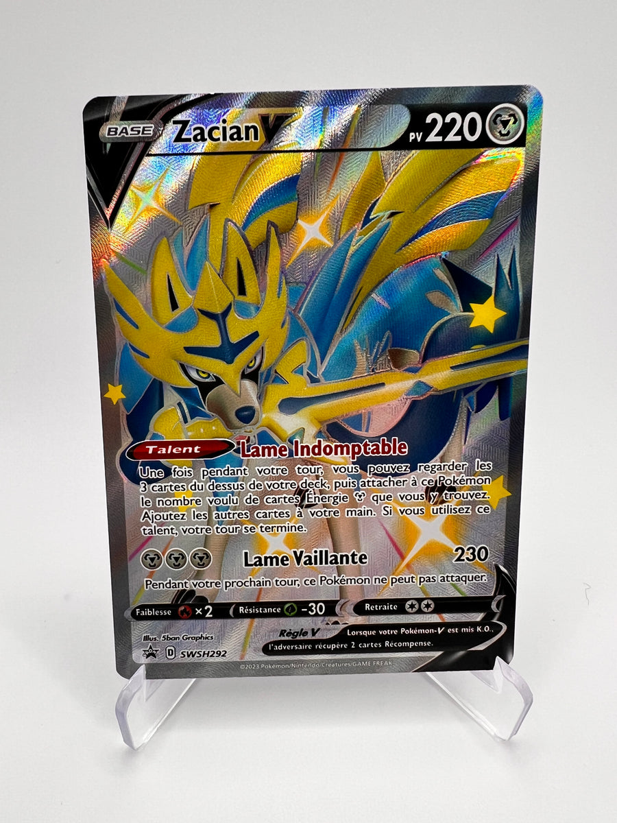 Zacian V SWSH292 Pikadi Collect