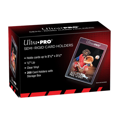 Ultra PRO – 200 Pochettes Semi-Rigides Transparentes (Tall Semi-Rigid)