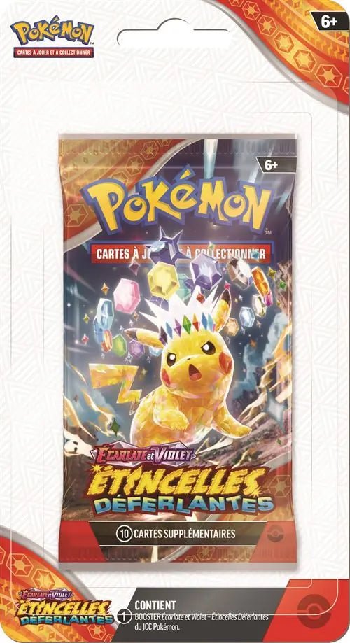 Boosters sous blister Etincelles Déferlantes - Pikadi Collect