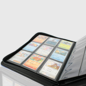 Album Pokémon 9 pochettes – 360 cartes – Fermeture éclair & protection latérale