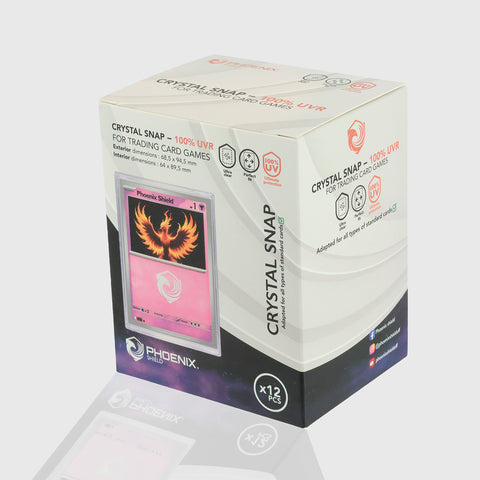 🔒 Toploader Standard Cristal – Protection UV & Snap-Lock