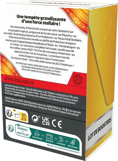 Display Écarlate et Violet – Étincelles Déferlantes (6 boosters) - Pikadi Collect
