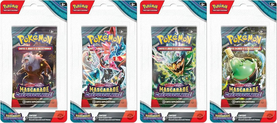 Boosters sous Blister Mascarade Crépusculaire - Pikadi Collect