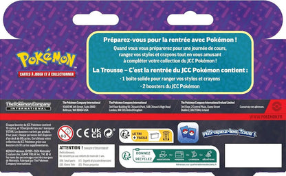 Pokémon JCC Trousse – C’est la rentrée – Dracaufeu (boîte et 2 boosters) - Pikadi Collect