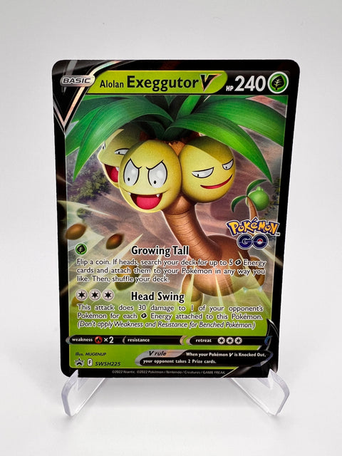 Alolan Exeggutor V SWSH225 Pikadi Collect