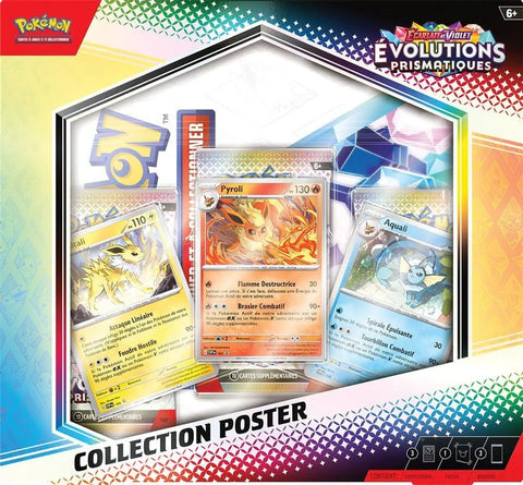Tripack Poster Évolutions Prismatiques - Pikadi Collect