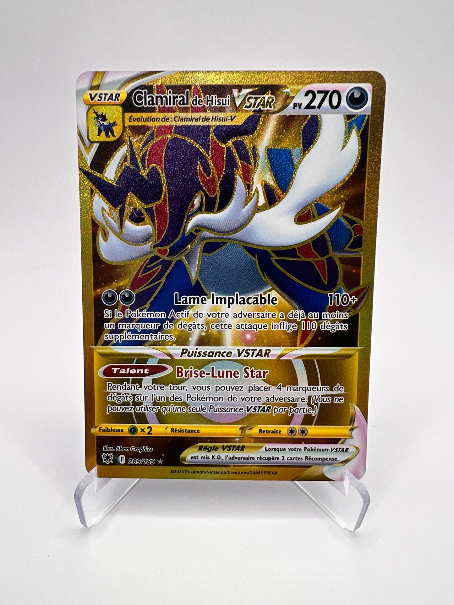 Clamiral de Hisui 209/189 Pikadi Collect