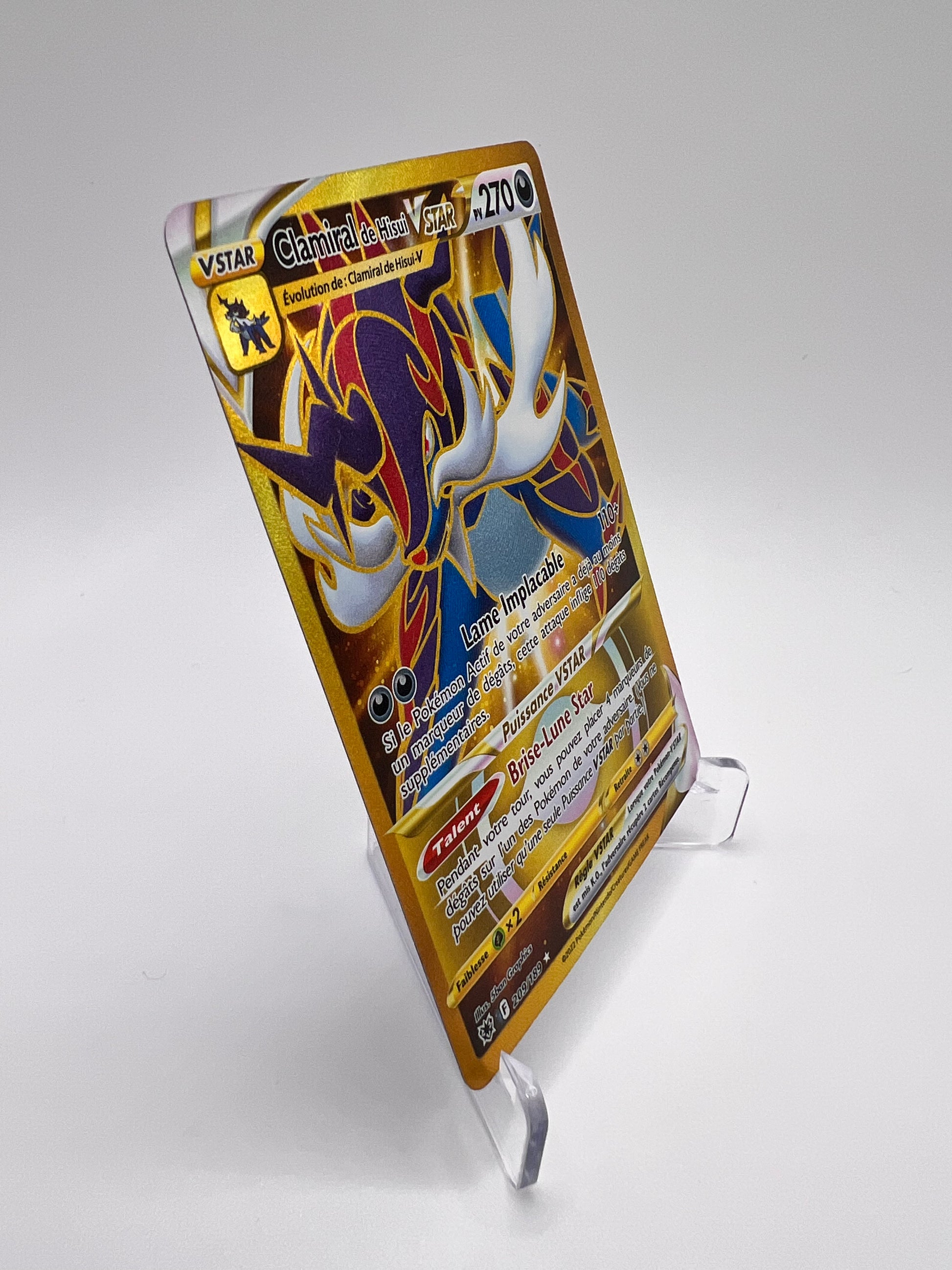 Clamiral de Hisui Vstar 209/189 Pikadi Collect
