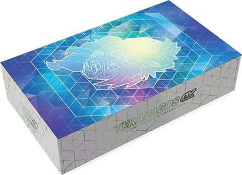 Coffret Pokémon Premium Terapagos - ex – 18 Boosters et Accessoires Exclusifs ! - Pikadi Collect