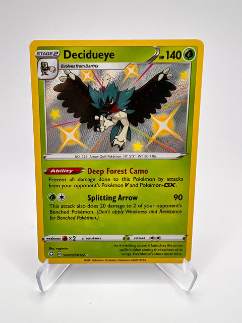Decidueye SV003/SV122 Eng Pikadi Collect
