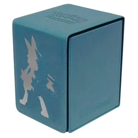 Deck Box Pokémon en Simili Cuir – Élégance et Protection avec Lucario ! 🎴🔥 - Pikadi Collect
