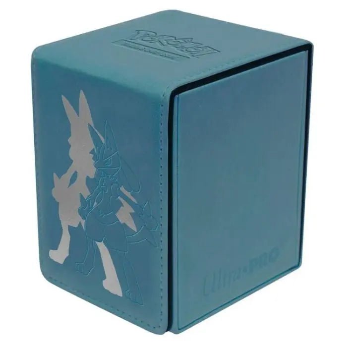 Deck Box Pokémon en Simili Cuir – Élégance et Protection avec Lucario ! 🎴🔥 - Pikadi Collect