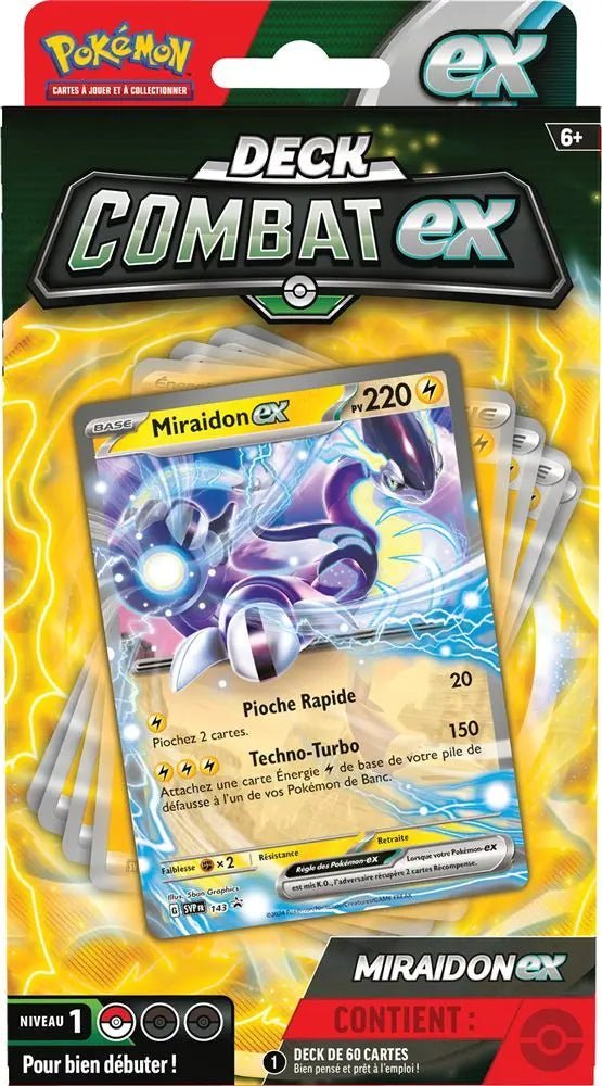 Deck de Combat Pokémon Miraidon Ex / Victini Ex - Pikadi Collect