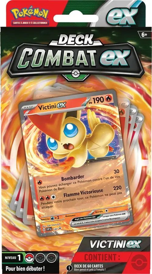 Deck de Combat Pokémon Miraidon Ex / Victini Ex - Pikadi Collect