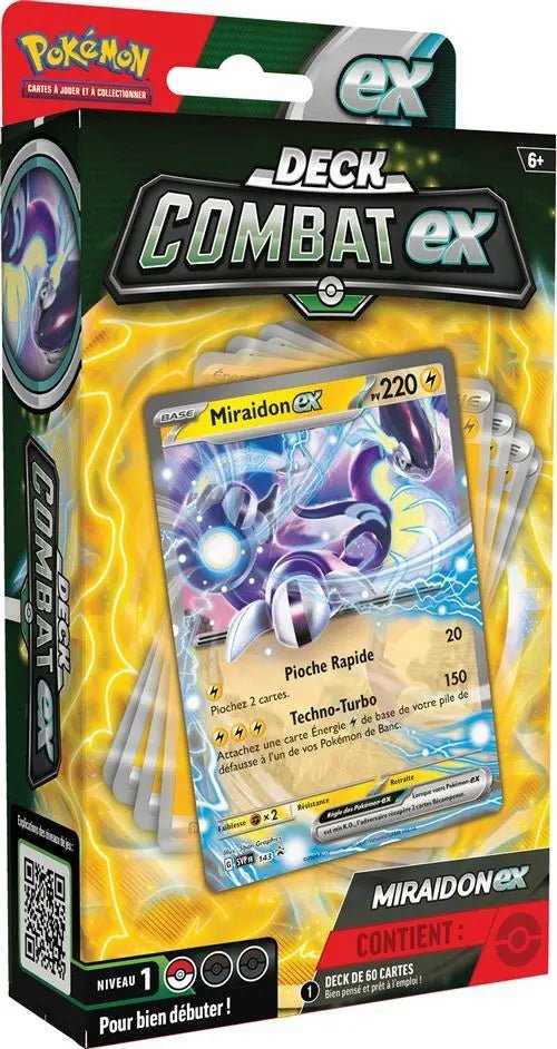 Deck de Combat Pokémon Miraidon Ex / Victini Ex - Pikadi Collect