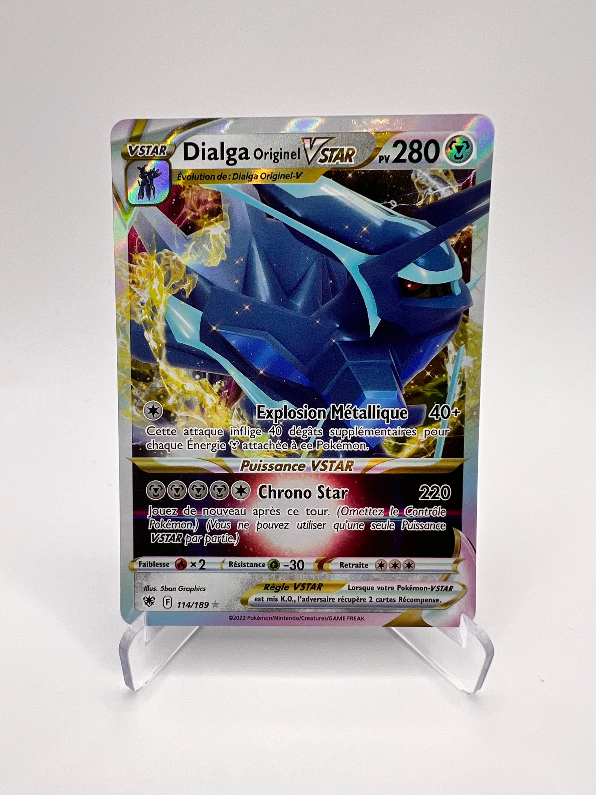 Dialga Originel Vstar 114/189 Pikadi Collect