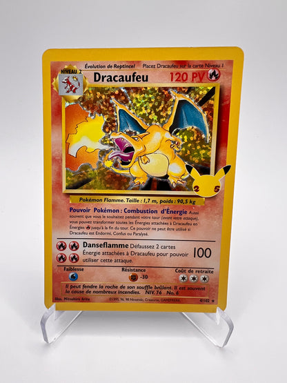 Dracaufeu 4/102 Célébrations Pikadi Collect