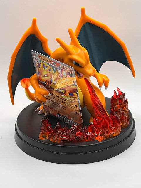 Dracaufeu Ex 161 + Figurine Dracaufeu Pokemon Center Pikadi Collect