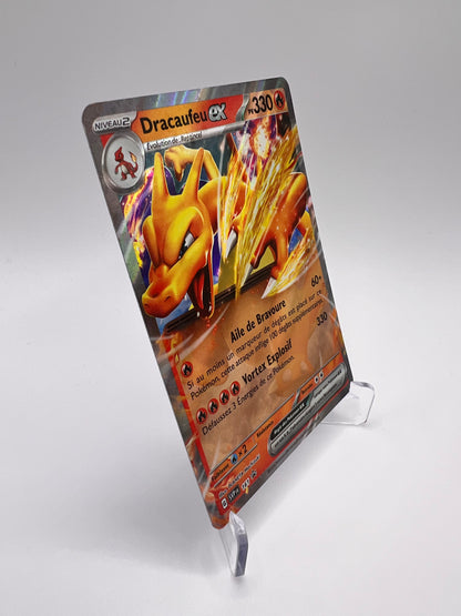 Dracaufeu Ex 161 + Figurine Dracaufeu Pokemon Center Pikadi Collect