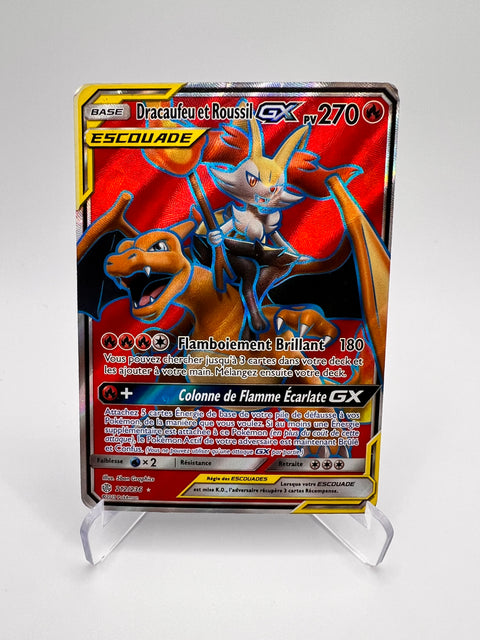 Dracaufeu et Roussil GX 212/236 Pikadi Collect