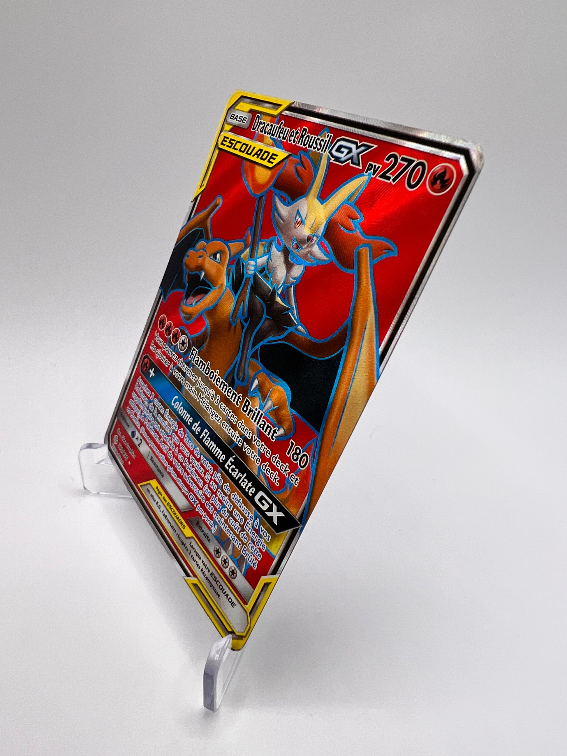 Dracaufeu et Roussil GX 212/236 Pikadi Collect