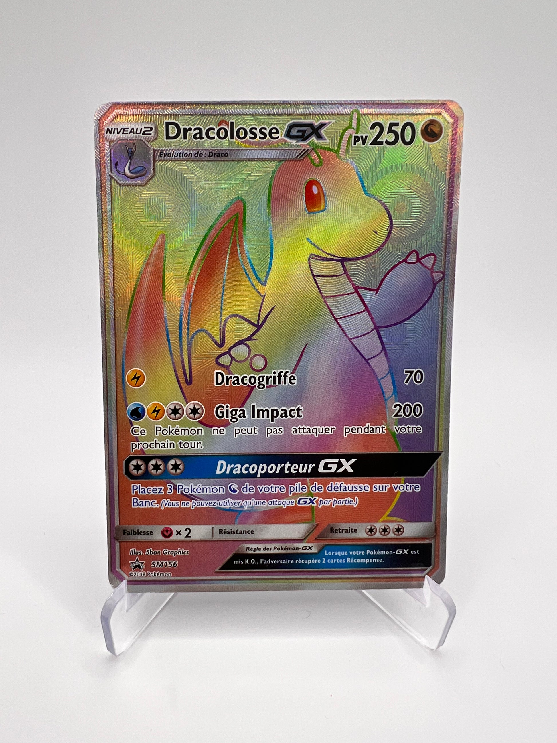 Dracolosse GX SM156 Pikadi Collect