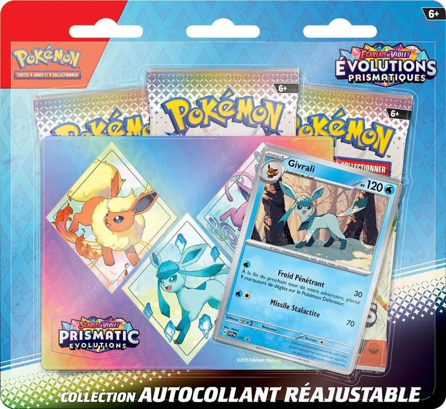 Tripack Autocollant Evolutions Prismatiques - Pikadi Collect