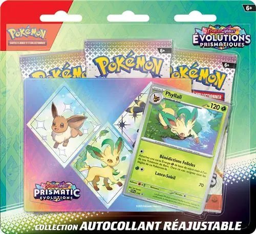 Tripack Autocollant Evolutions Prismatiques - Pikadi Collect