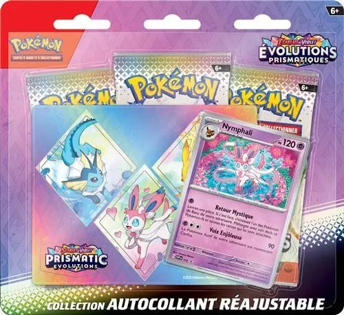 Tripack Autocollant Evolutions Prismatiques - Pikadi Collect