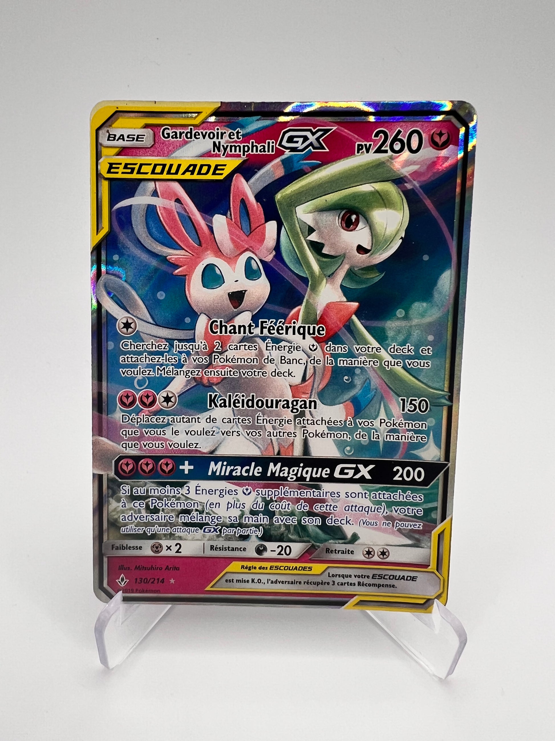Gardevoir et Nymphali GX 130/214 Pikadi Collect