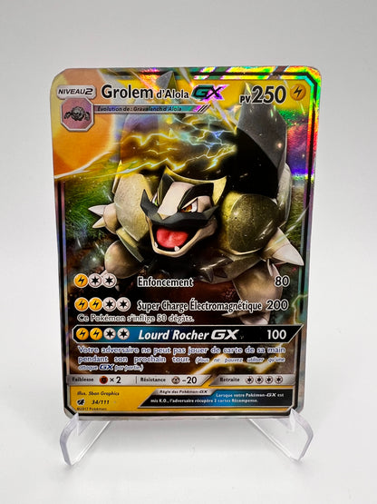 Grolem d'Alola GX 34/11 Pikadi Collect