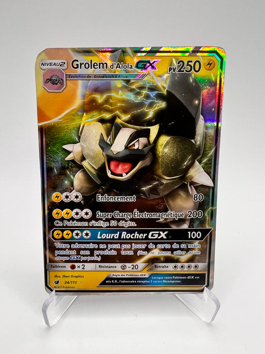 Grolem d'Alola GX 34/11 Pikadi Collect